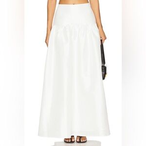 More To Come Carson Circle Skirt With Yoke Off White Size XS Fairy Whimsical